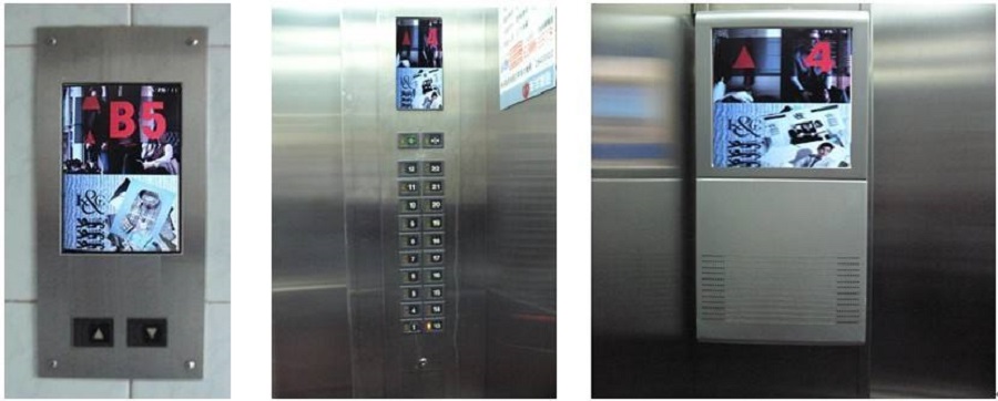電梯廣告機(jī)使用效果展示